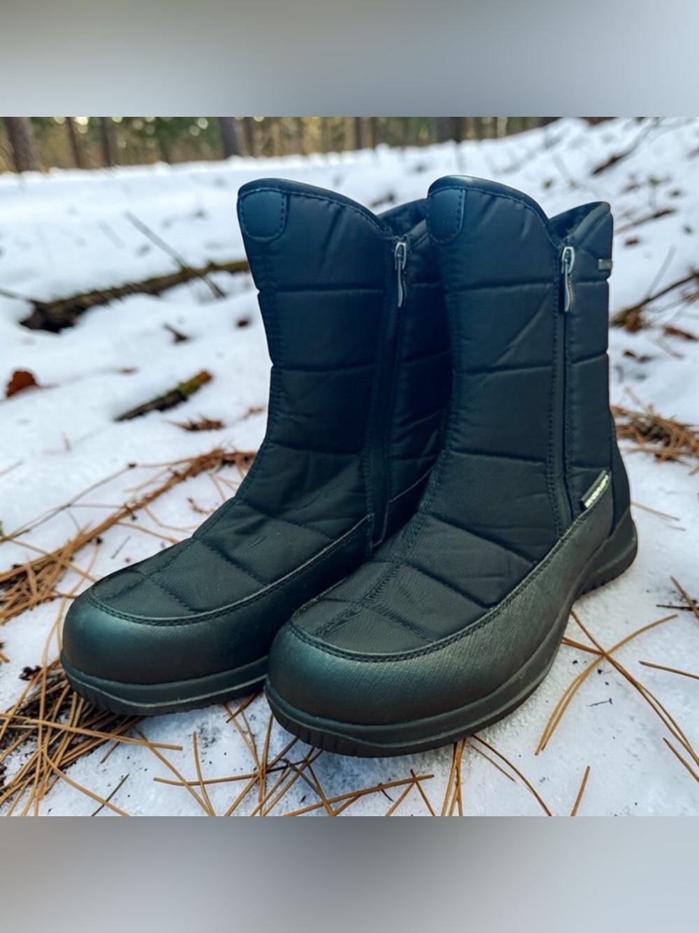 Wanderlust Lindsay Waterproof Black Winter Boots Women's size 8